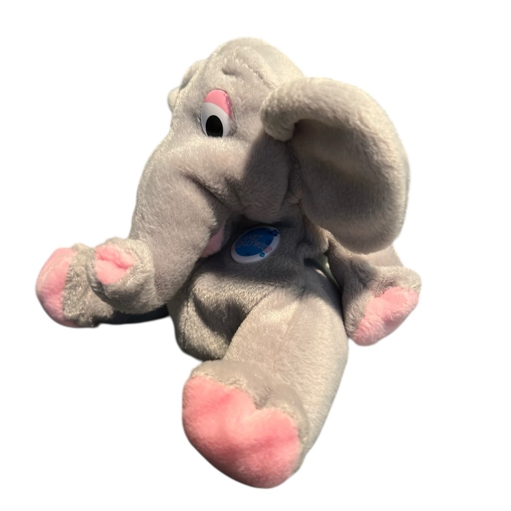 Vintage 'Planet Hollywood' Elephant Beanie- Popcorn 1997